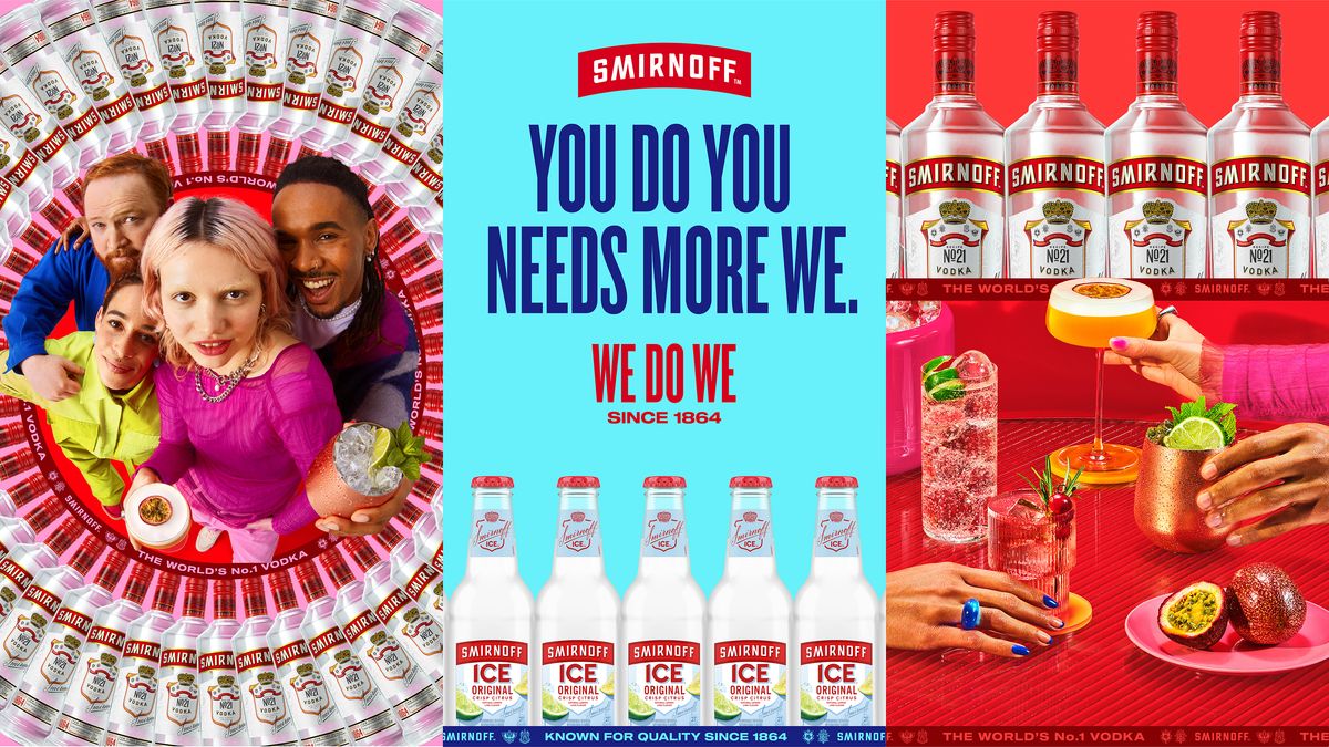 Smirnoff's colorful new ads promote inclusivity as part of its 'We Do We' campaign